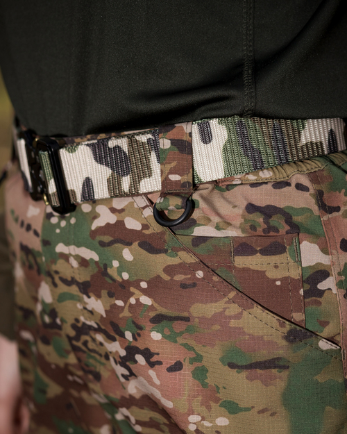 Женские брюки карго тактические BEZET Воин камуфляж - Фото 5