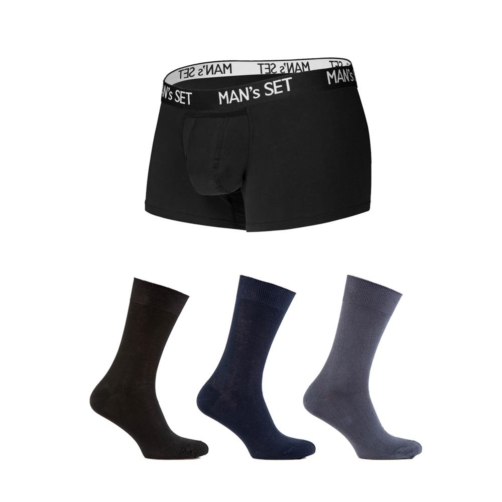 Комплект анатомічних боксерів і шкарпеток MAN`s SET Small MansSet
