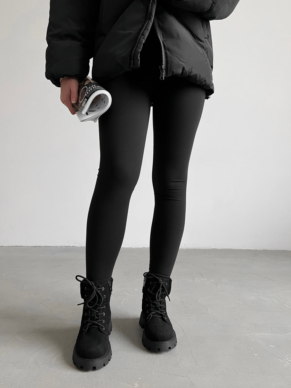Черевики жіночі зимові Reload - Rito, чорний - Фото 4