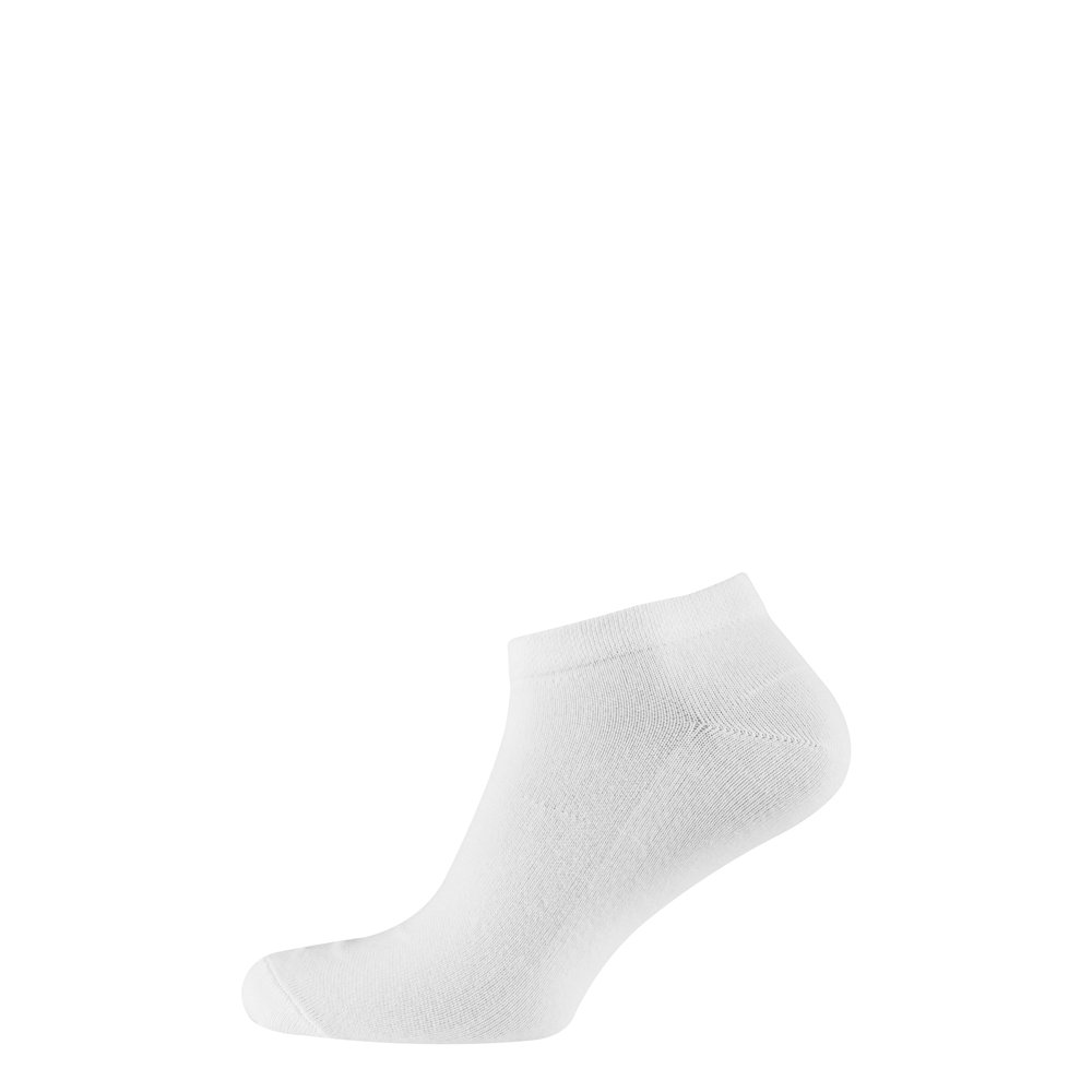Шкарпетки чоловічі короткі з бамбука, білий MansSet - Фото 1