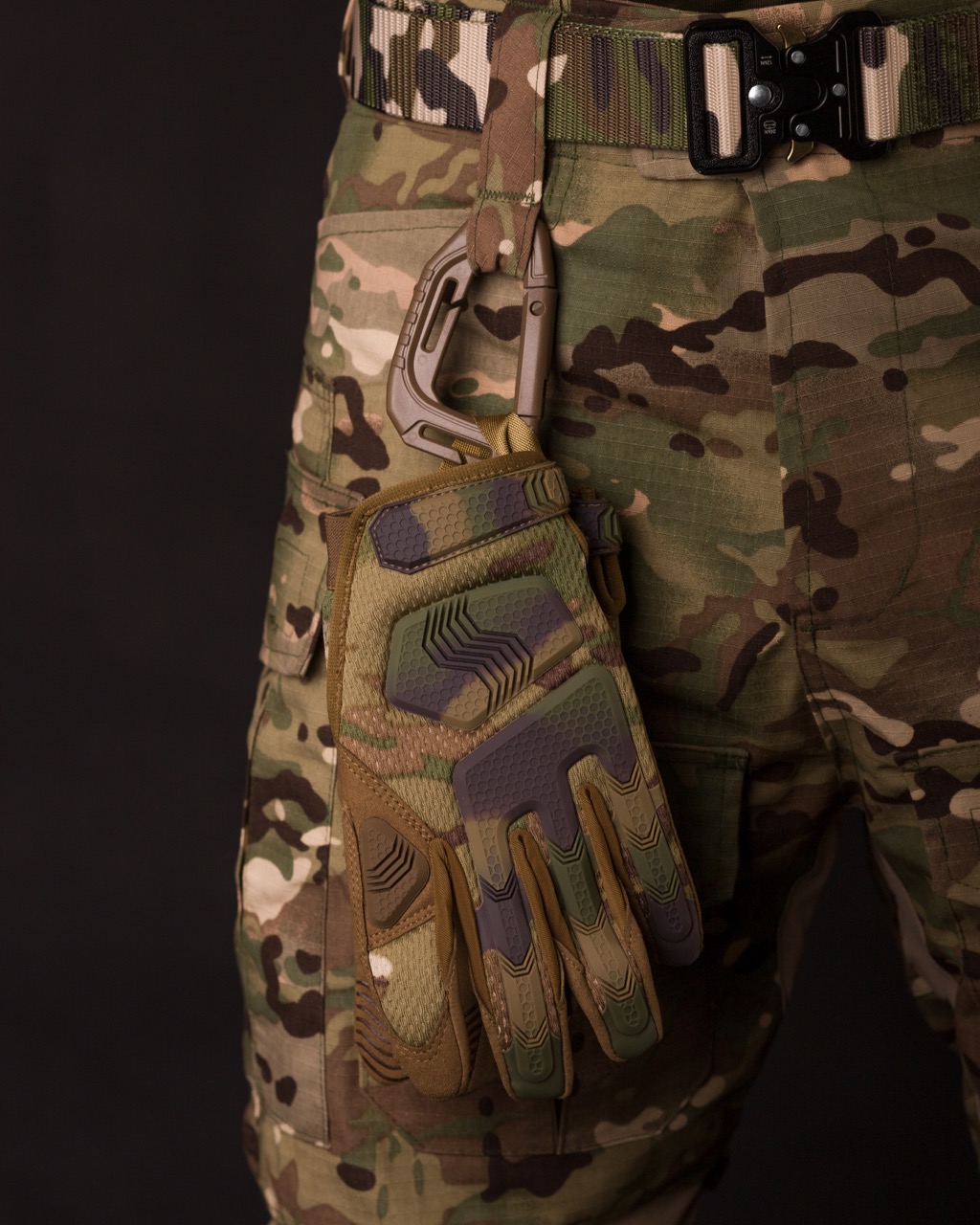Перчатки тактические BEZET Protective камуфляж - Фото 14