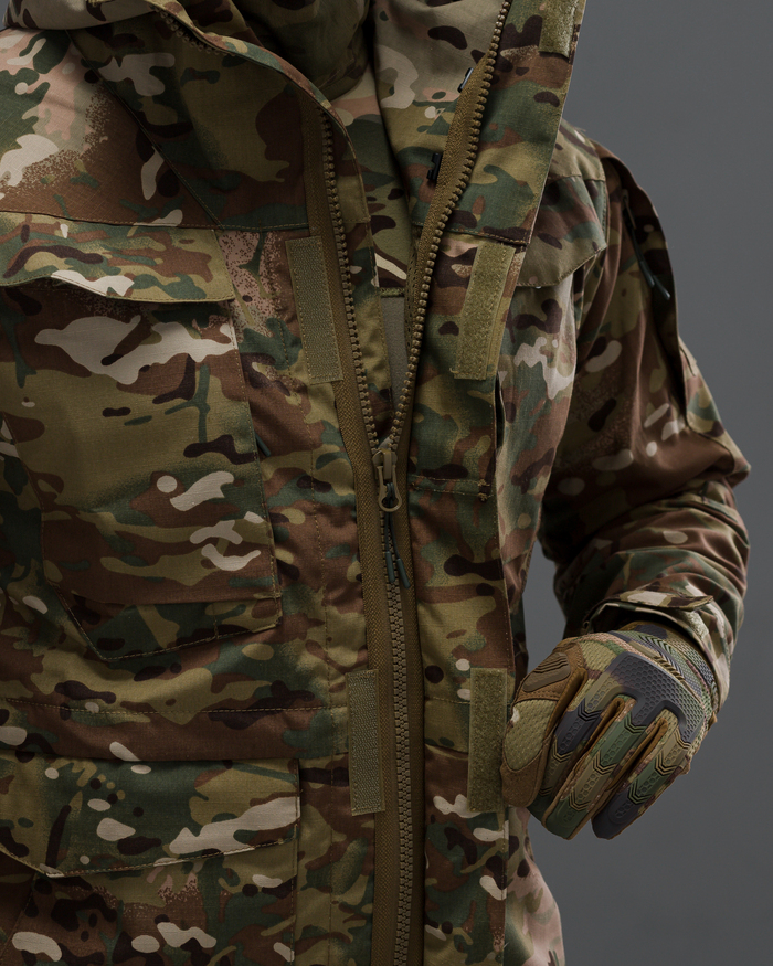 Куртка ветровка тактическая BEZET Shadow камуфляжный - Фото 18