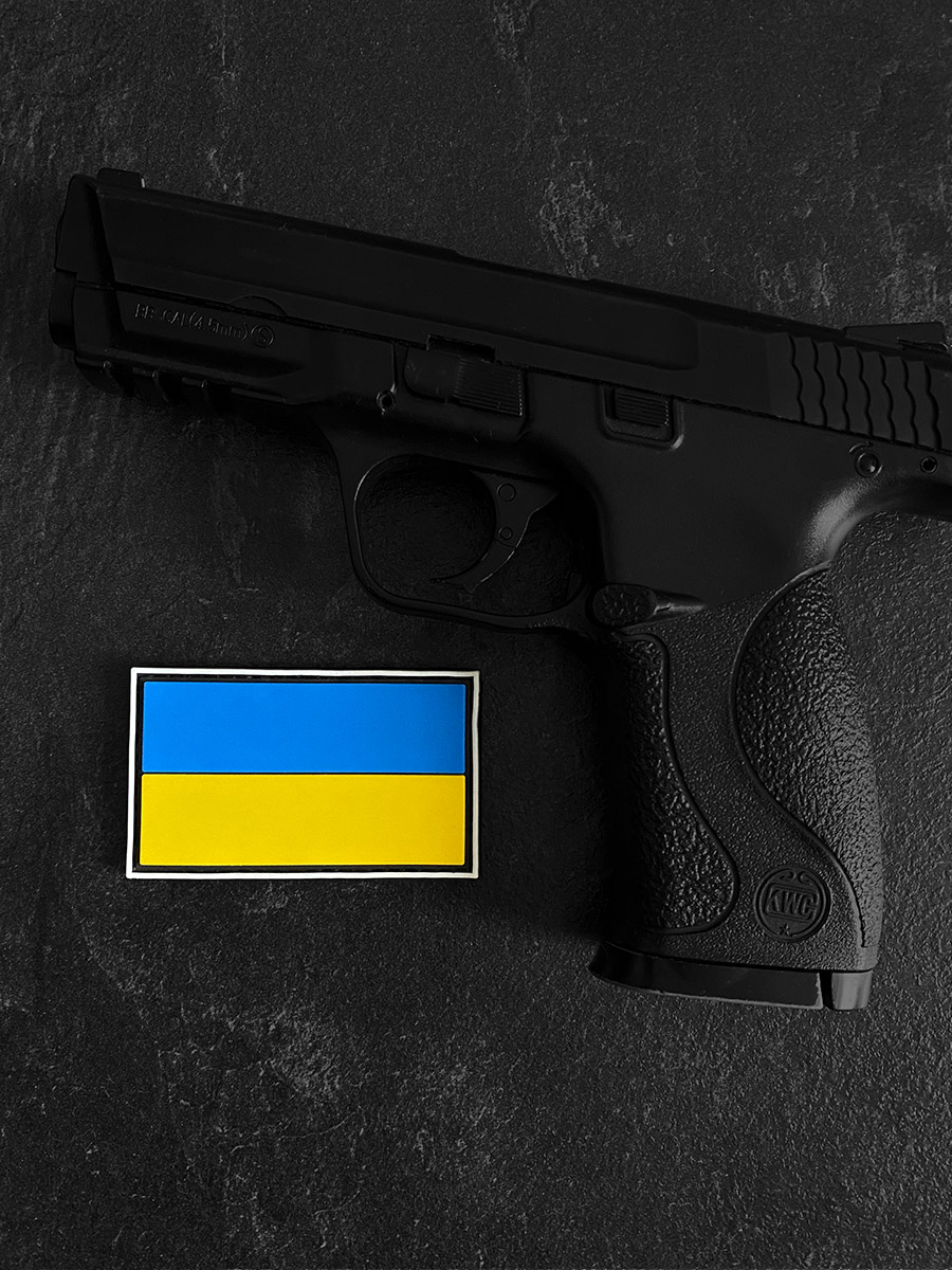 Шеврон прапор України - Фото 1