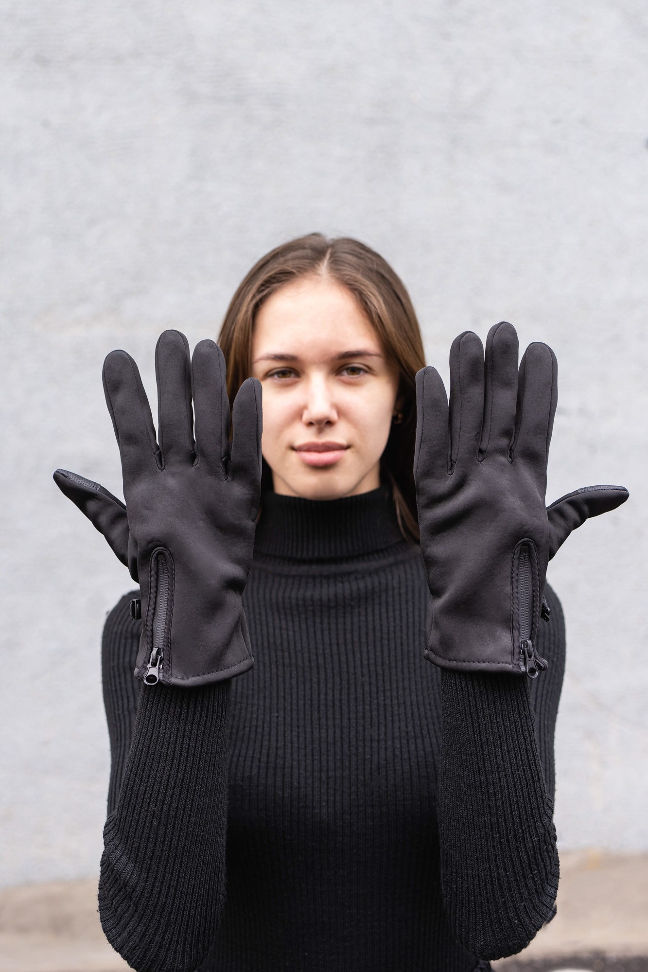 Сенсорні Перчатки Without Gloves Softshell 16-12 Black Woman