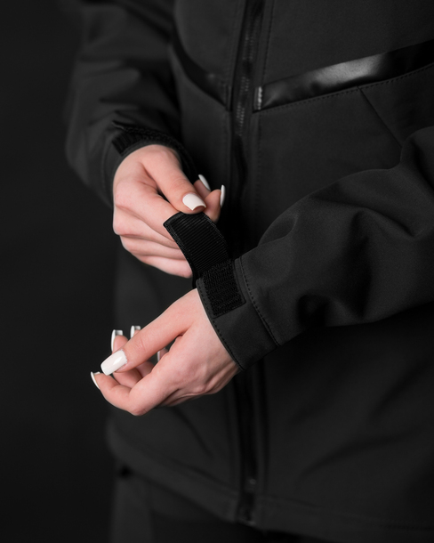 Жіноча куртка BEZET Omega чорний - Фото 3