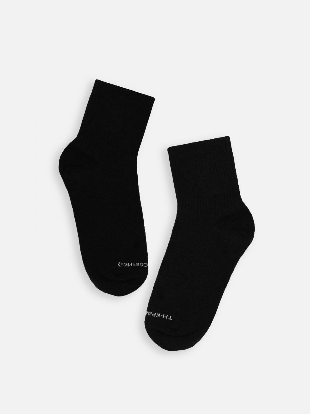 Шкарпетки Custom Wear all black короткі (42-45) Custom Wear - Фото 1