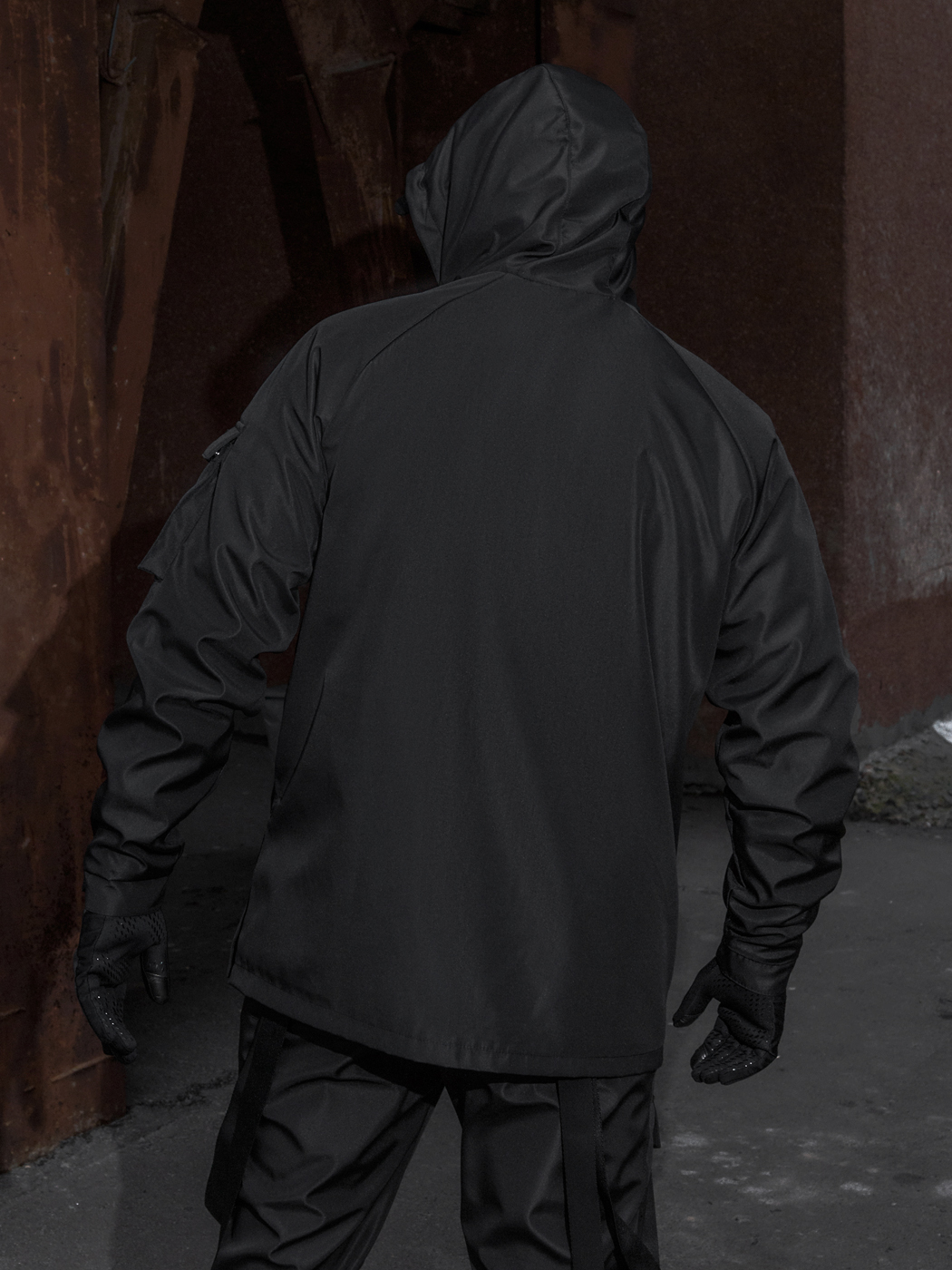 Куртка анорак BEZET Джедай черный - Фото 7