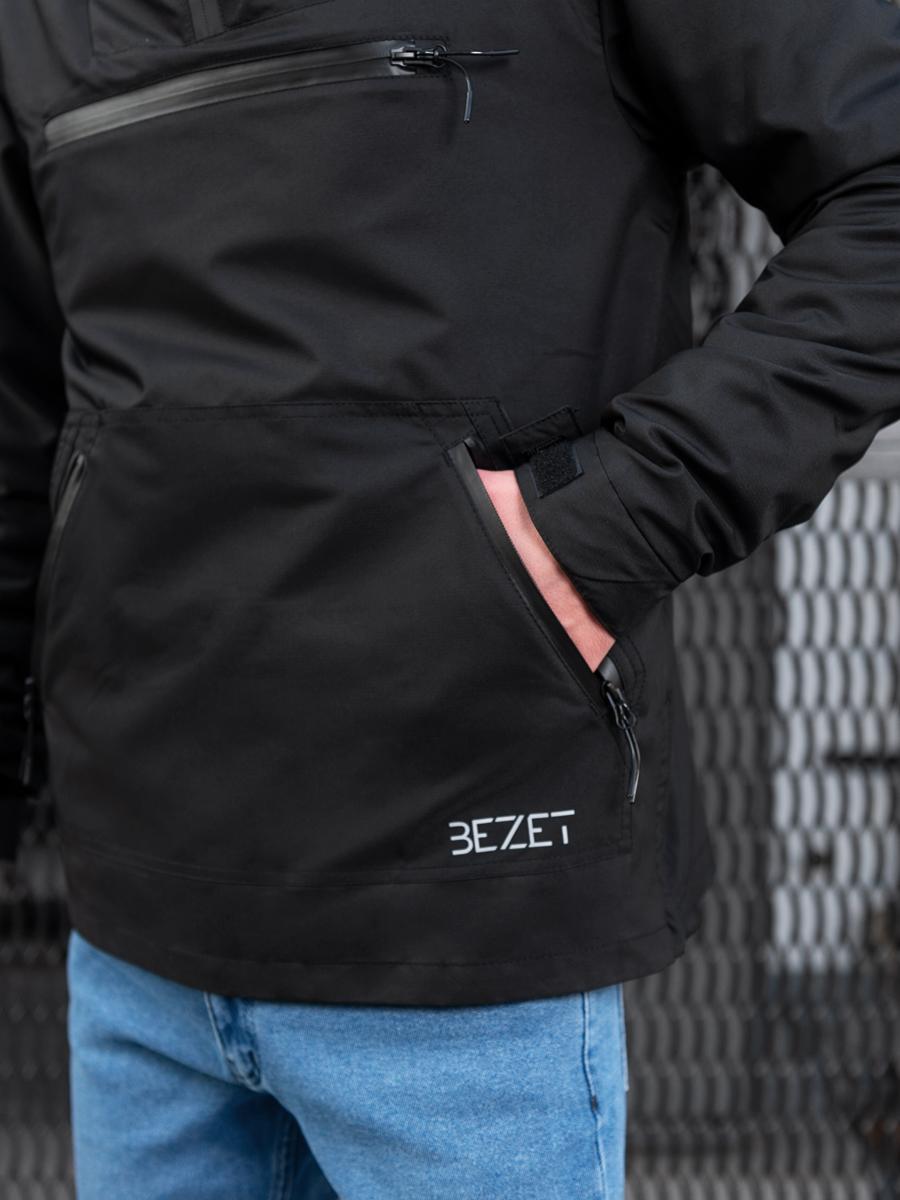 Куртка анорак BEZET Pride черный - Фото 3