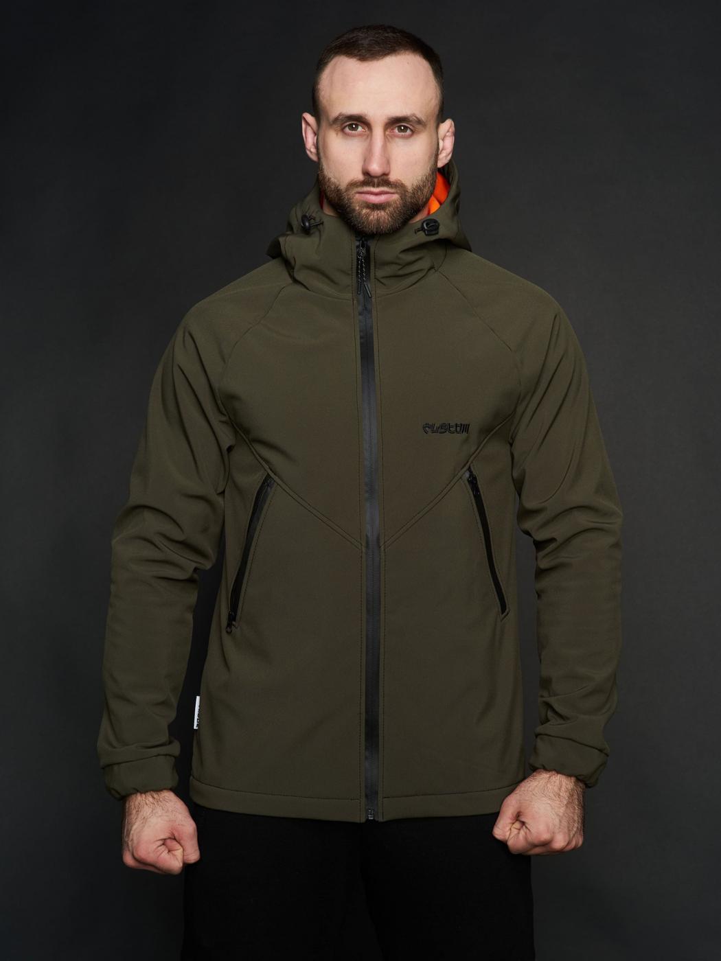 Куртка мужская Protection Soft Shell олива Custom Wear Оливковый Custom Wear