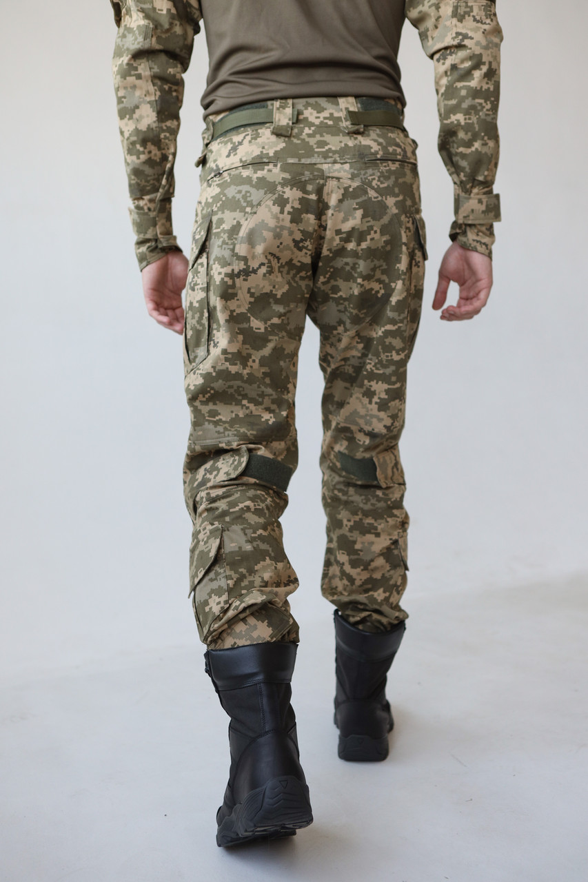 Тактичні штани з наколінниками, кольору піксель, від бренду TUR Tactical TURWEAR - Фото 5