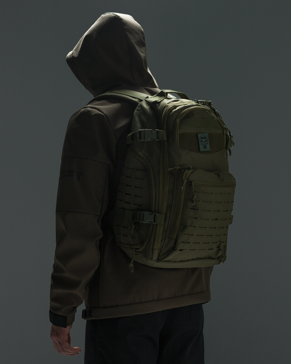 Рюкзак тактичний BEZET Soldier хакі - Фото 10