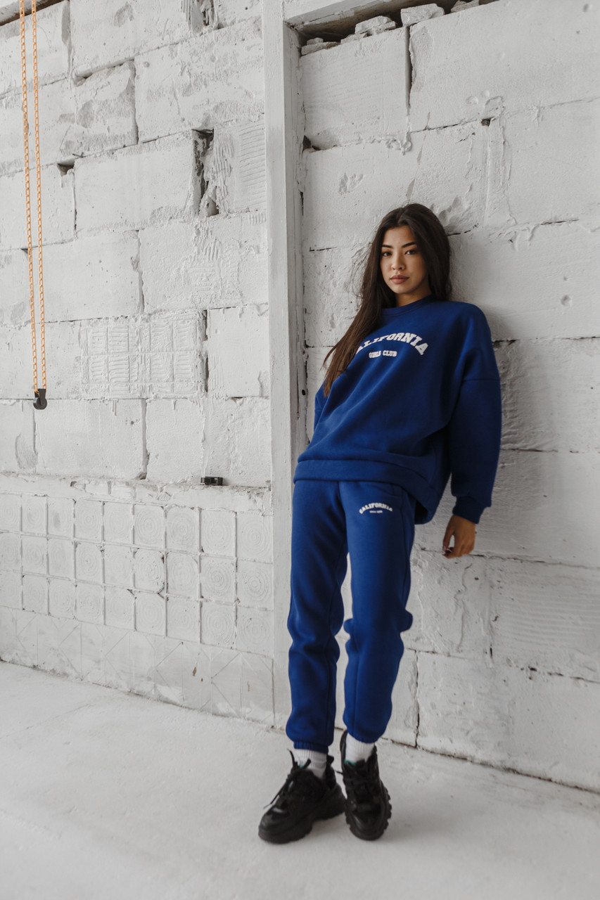 Утеплені спортивні штани флісові жіночі Каліфорнія від бренду Луналі