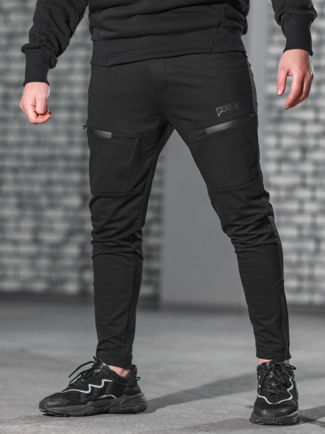 Брюки спортивні BEZET Techwear чорний - Фото 7