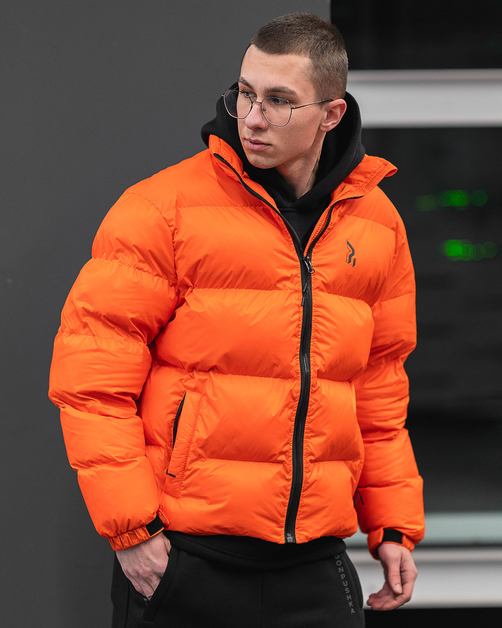 Зимняя мужская куртка Homie 2.0 оранжевый Пушка Огонь - Фото 7
