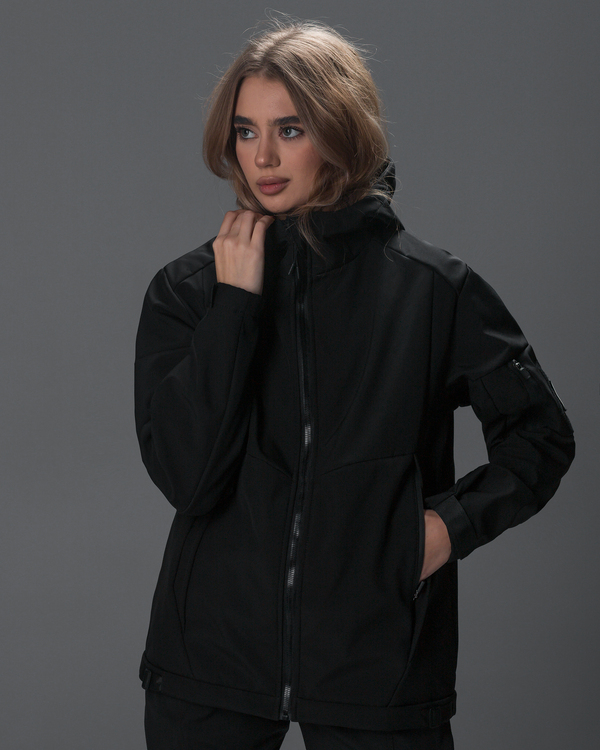 Куртка Softshell BEZET Робокоп 2.0 чорний - Фото 5