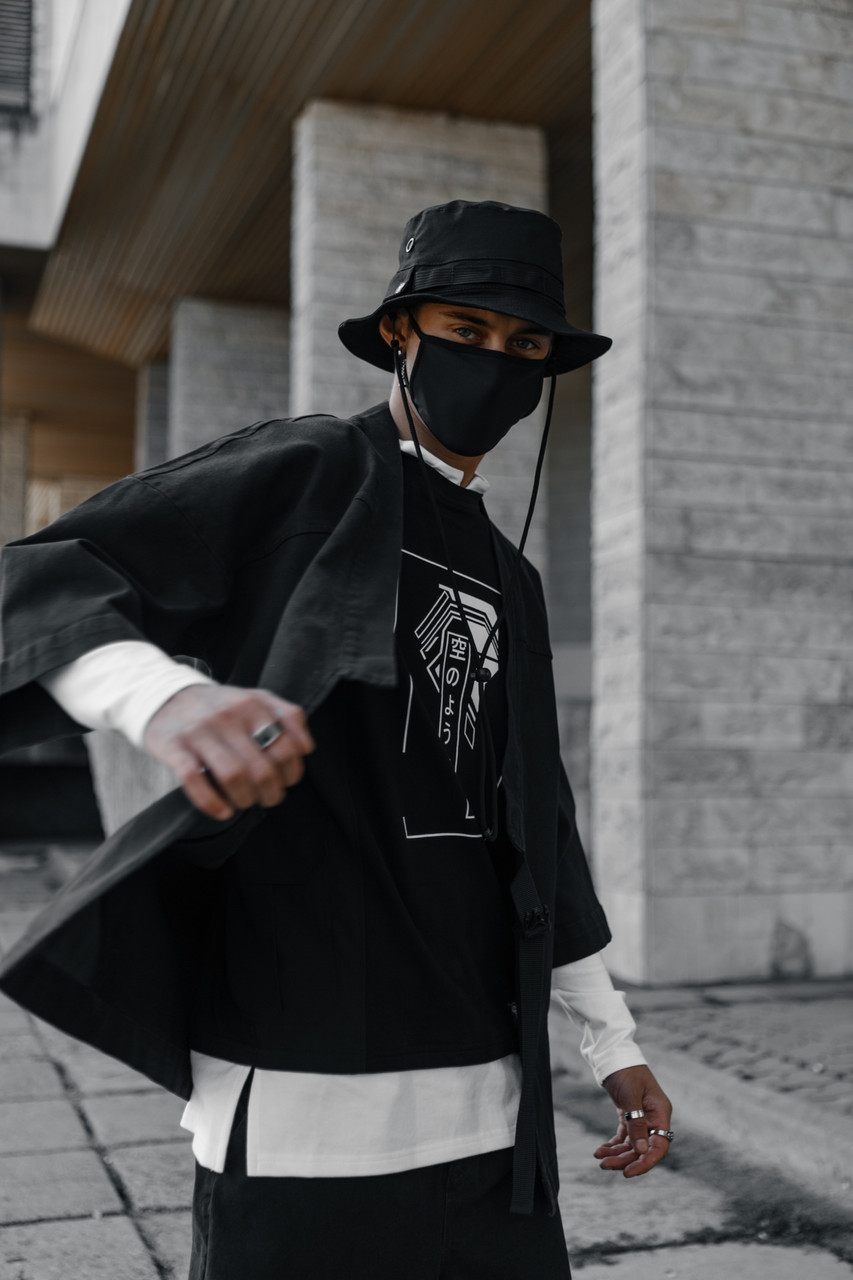 Кімоно Харуки чоловіче чорного кольору від бренду ТУР TURWEAR - Фото 4