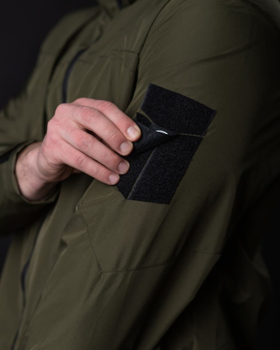 Куртка вітровка BEZET Кентавр хакі - Фото 7