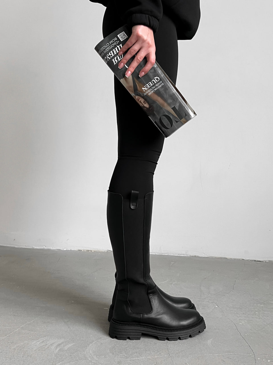 Чоботи жіночі Chelsi Reload - Rossi, чорний - Фото 6