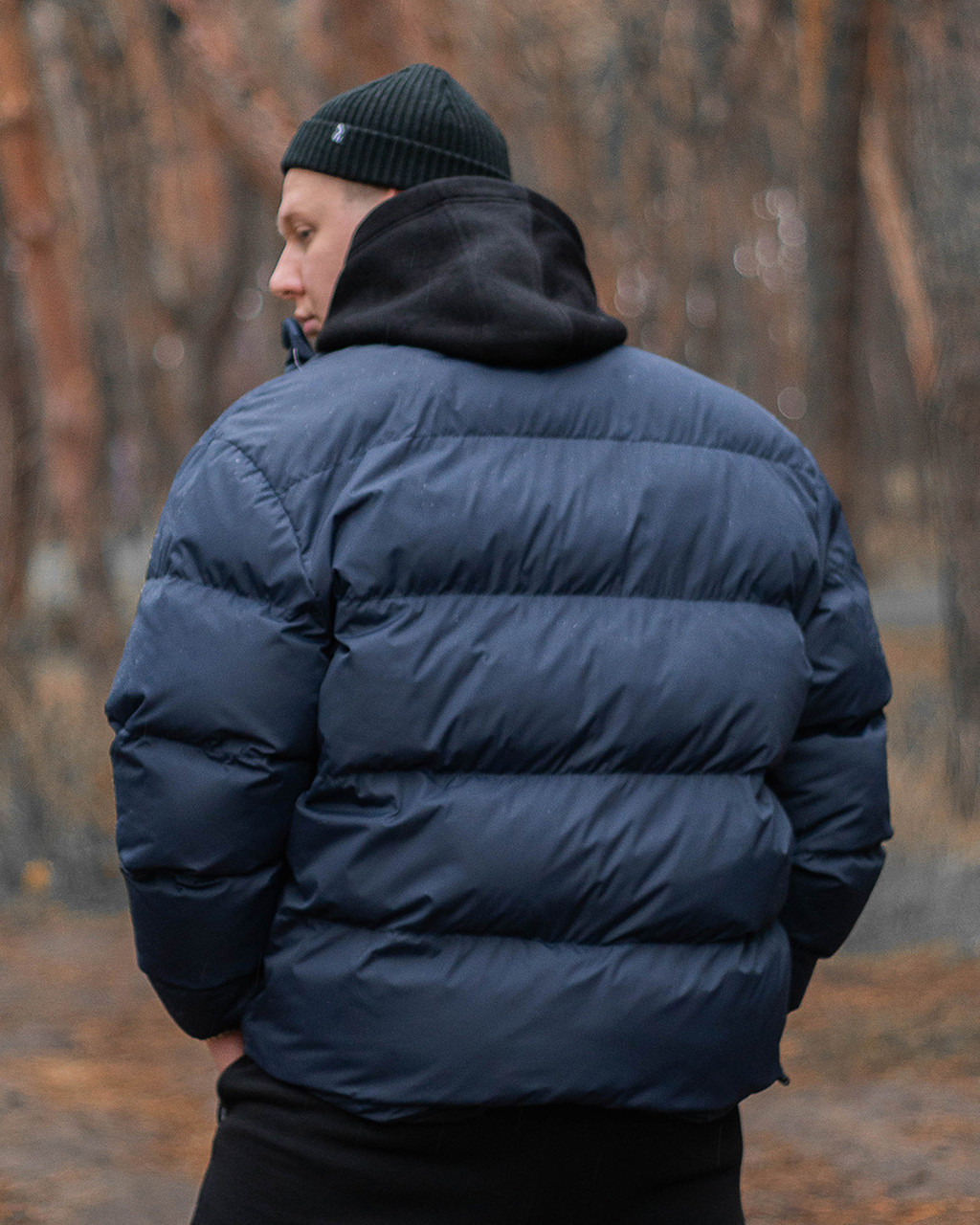 Зимова чоловіча куртка Homie 2.0 Recycle темно-синій Пушка Огонь - Фото 6