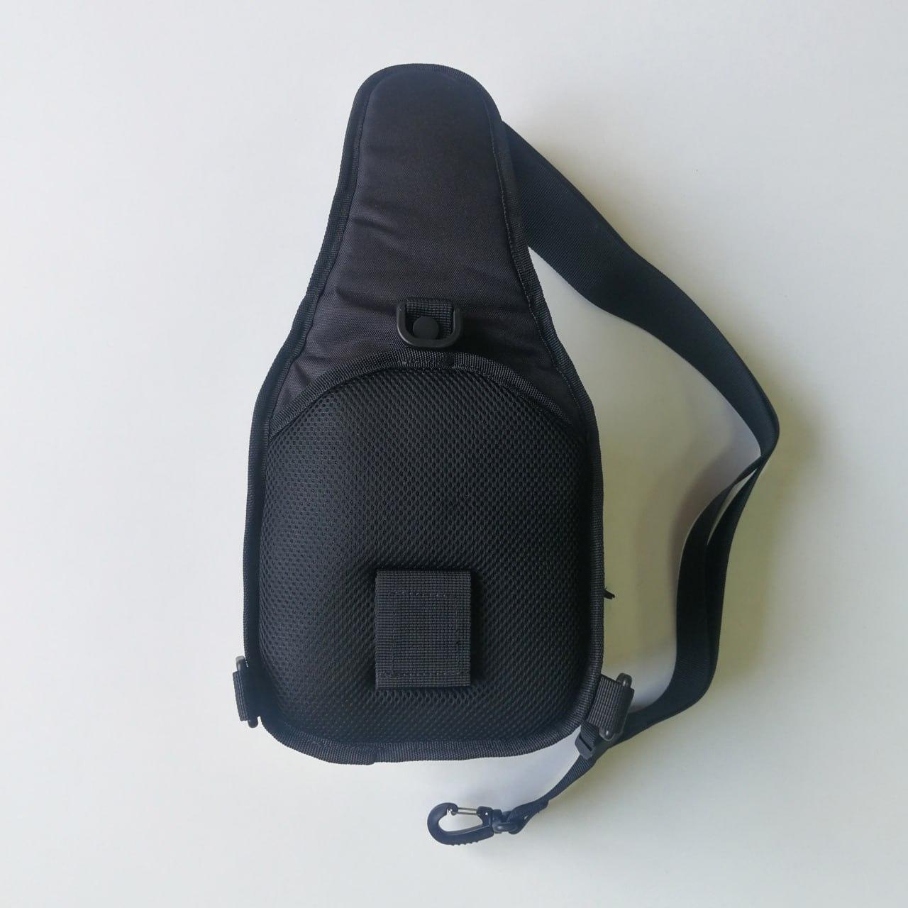 Тактична сумка через плече від TUR Tactical, чорного кольору TURWEAR - Фото 1