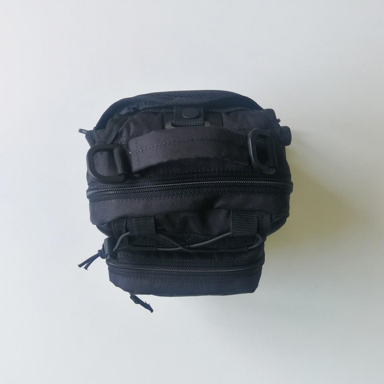 Тактична сумка через плече від TUR Tactical, чорного кольору TURWEAR - Фото 2