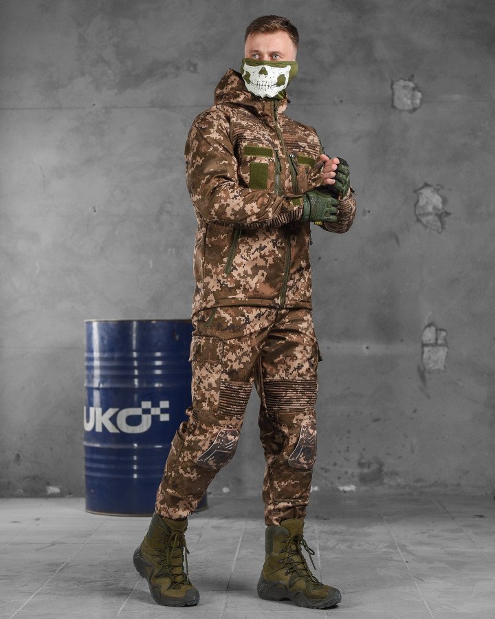 Тактический костюм софтшел softshell 5.11 mission мультикам Sold-Out - Фото 4