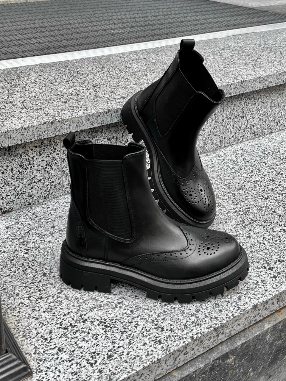 Ботинки женские Chelsi Mia - черный - Фото 6