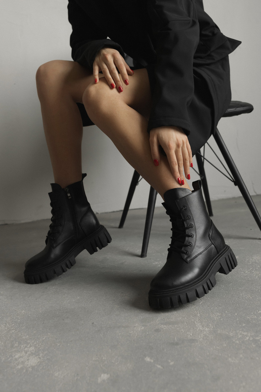 Кожаные демисезонные женские ботинки от бренда TUR модель Кристи (Kristy) размер 35, 36, 37, 38, 39, 40 TURWEAR - Фото 3