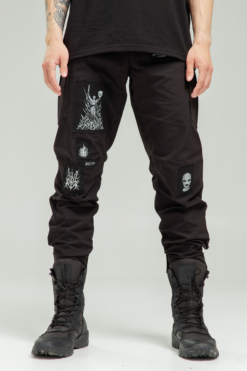 Штаны мужские с принтами от бренда ТУР, модель Фридом размер S, M, L, XL TURWEAR