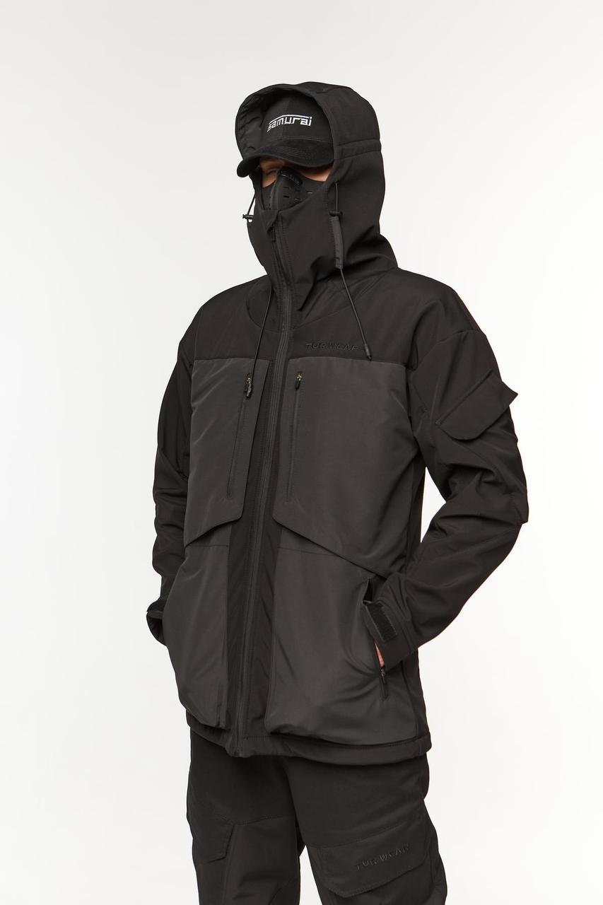 Демісезонна куртка із софтшелу, модель SM-2406 - Фото 7