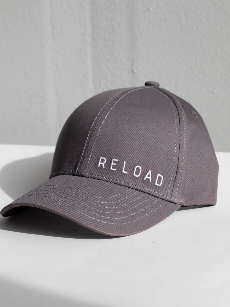 Кепка Reload - Logo, сірий - Фото 3