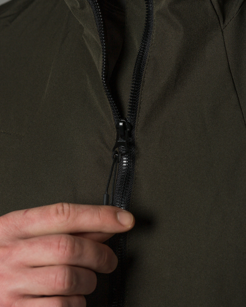 Куртка вітровка BEZET Траєкторія хакі - Фото 4