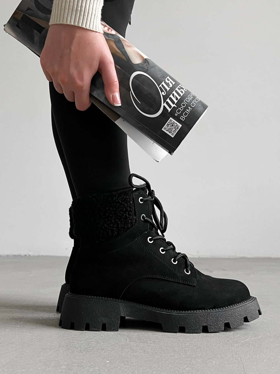 Ботинки женские зимние Reload - Rito, черный