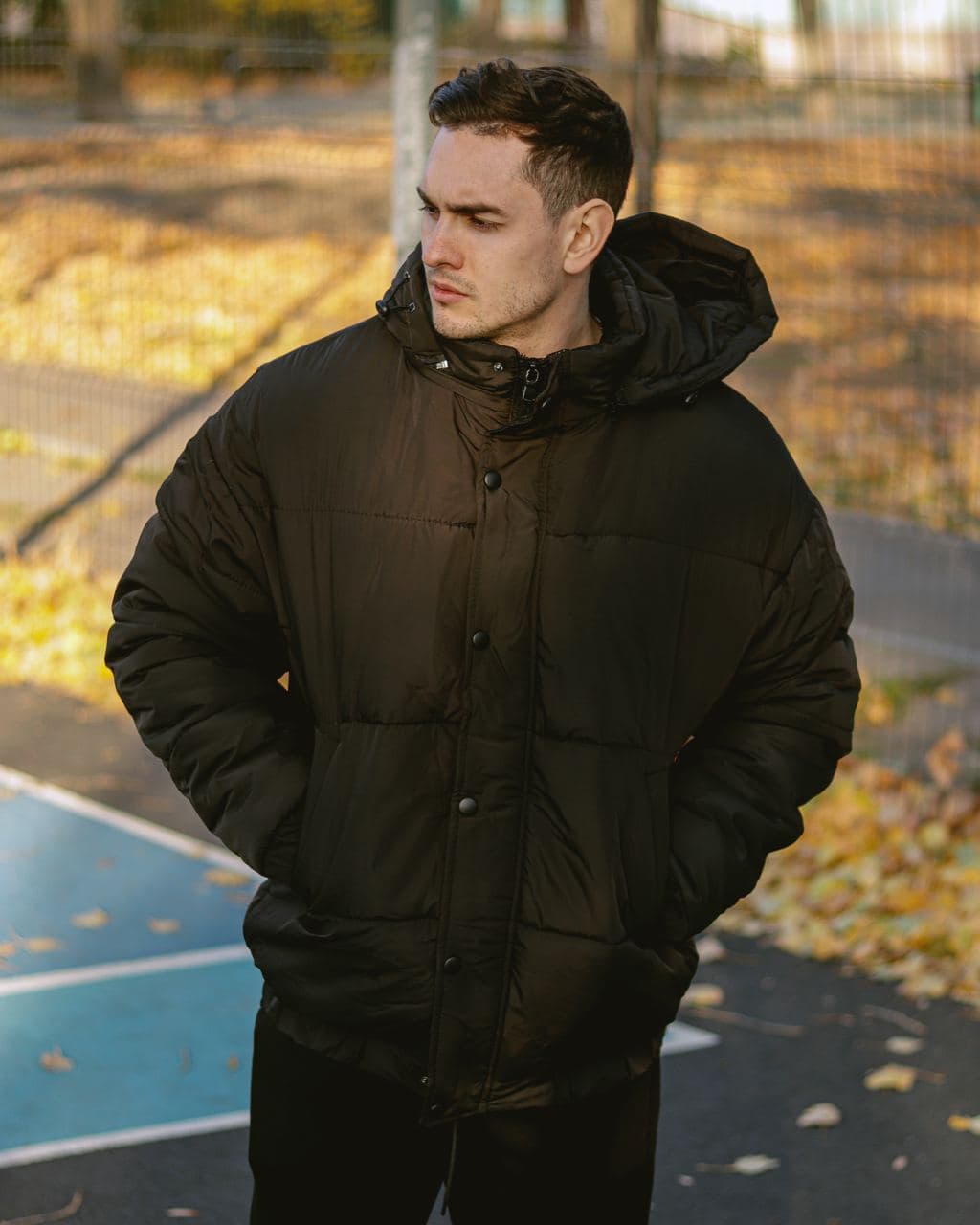 Мужская зимняя куртка Reload Over черная - Фото 6