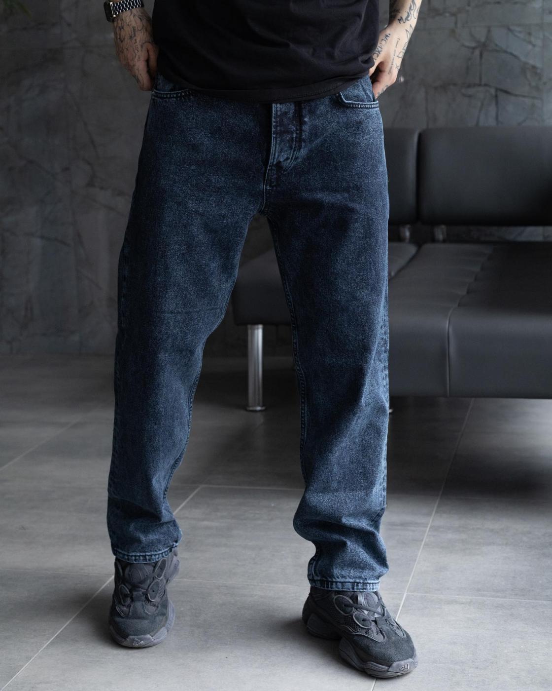 Базовые темно-синие джинсы BEZET Basic