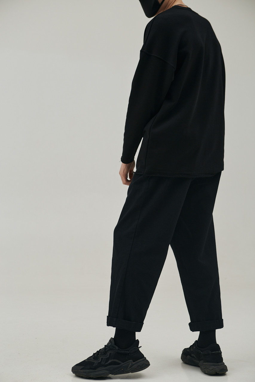 Брюки Хакама мужские черные модель от бренда ТУР TURWEAR - Фото 2