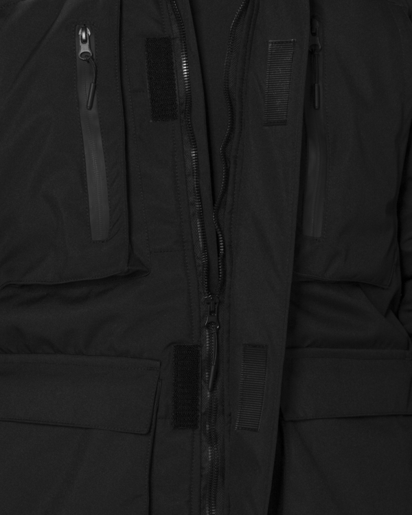 Куртка парка зимняя BEZET Исландия черный - Фото 11