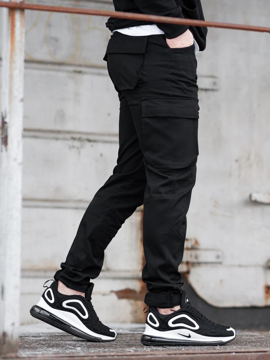 Карго брюки BEZET Tactic black'20 - Фото 5