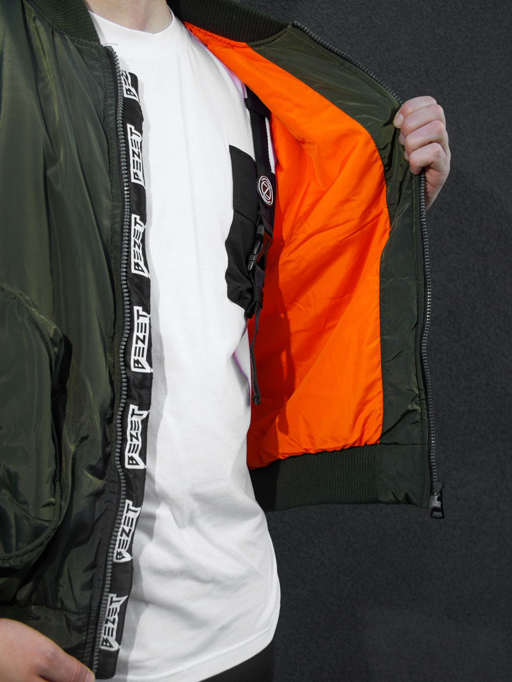 Куртка бомбер зима BEZET Pilot хакі - Фото 11