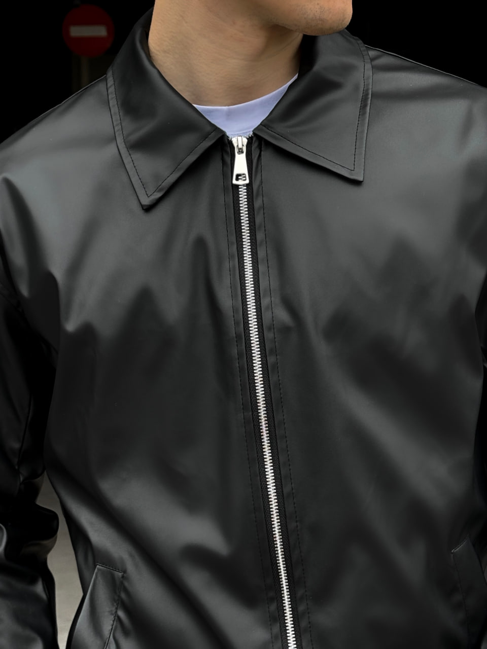 Шкіряна куртка Reload - Ralph, чорна - Фото 3