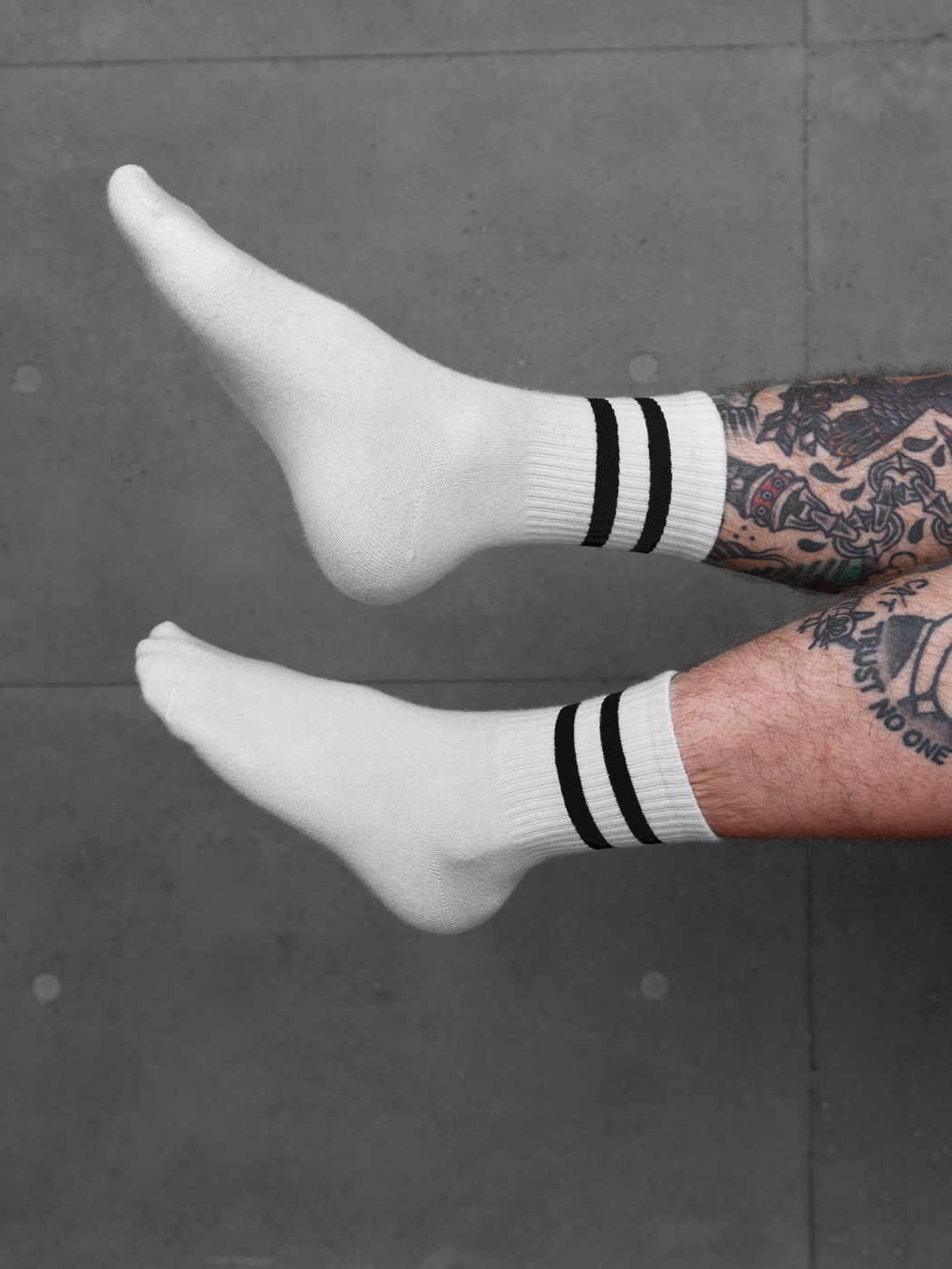 Шкарпетки BEZET Basic black / white '20