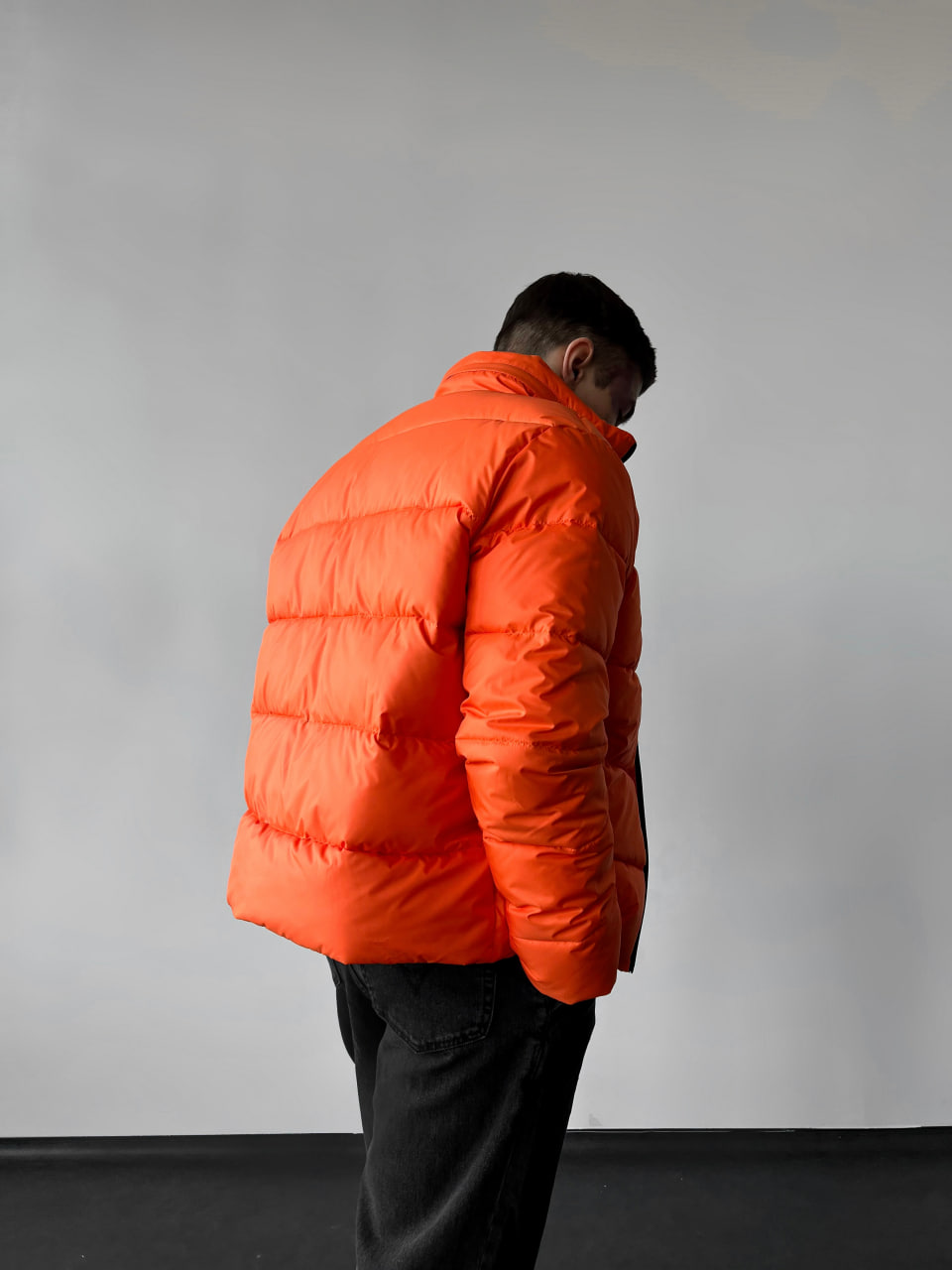 Мужская куртка стеганая демисезонная Reload Blackout оранжевый - Фото 2