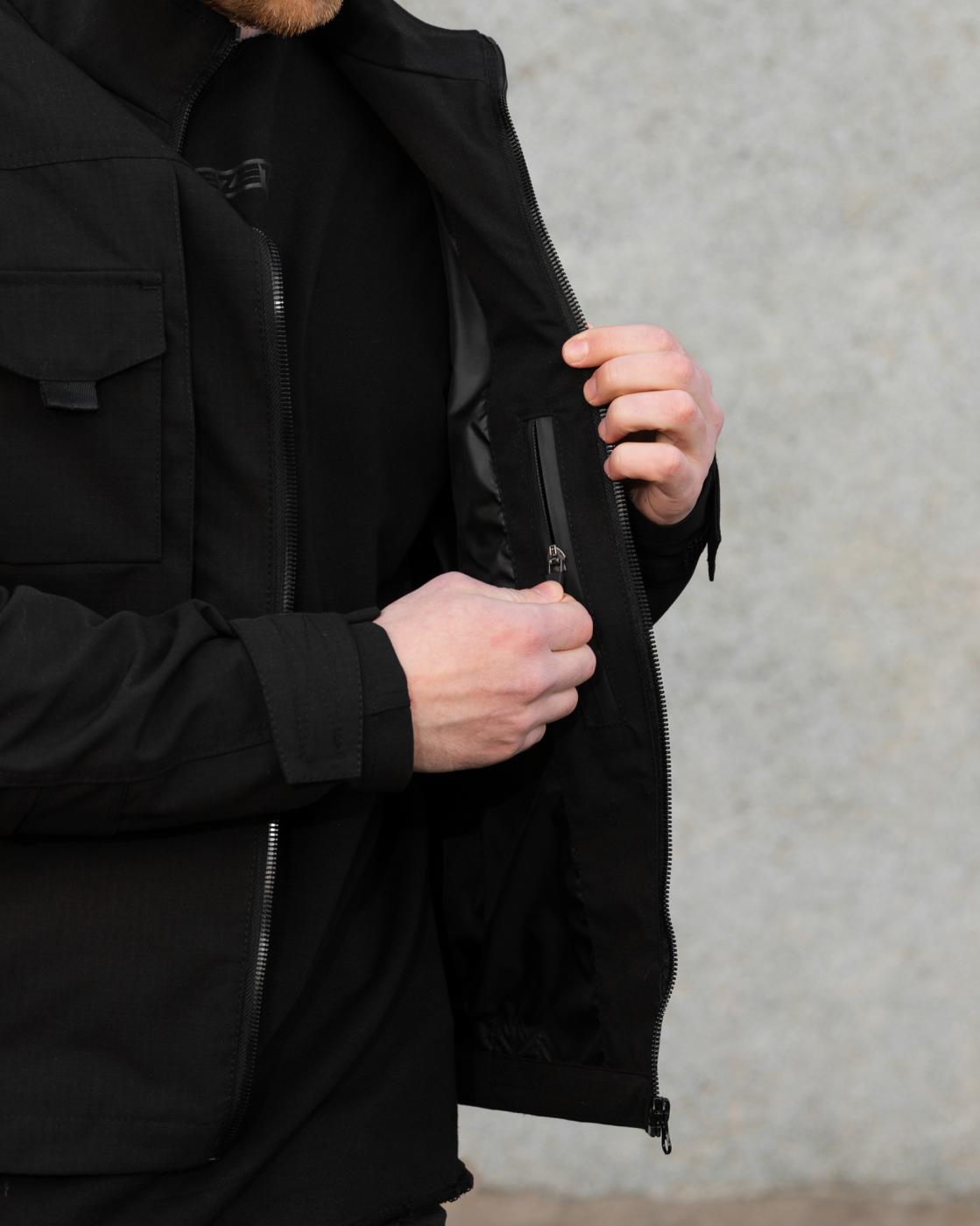 Куртка BEZET Блокпост черный - Фото 17