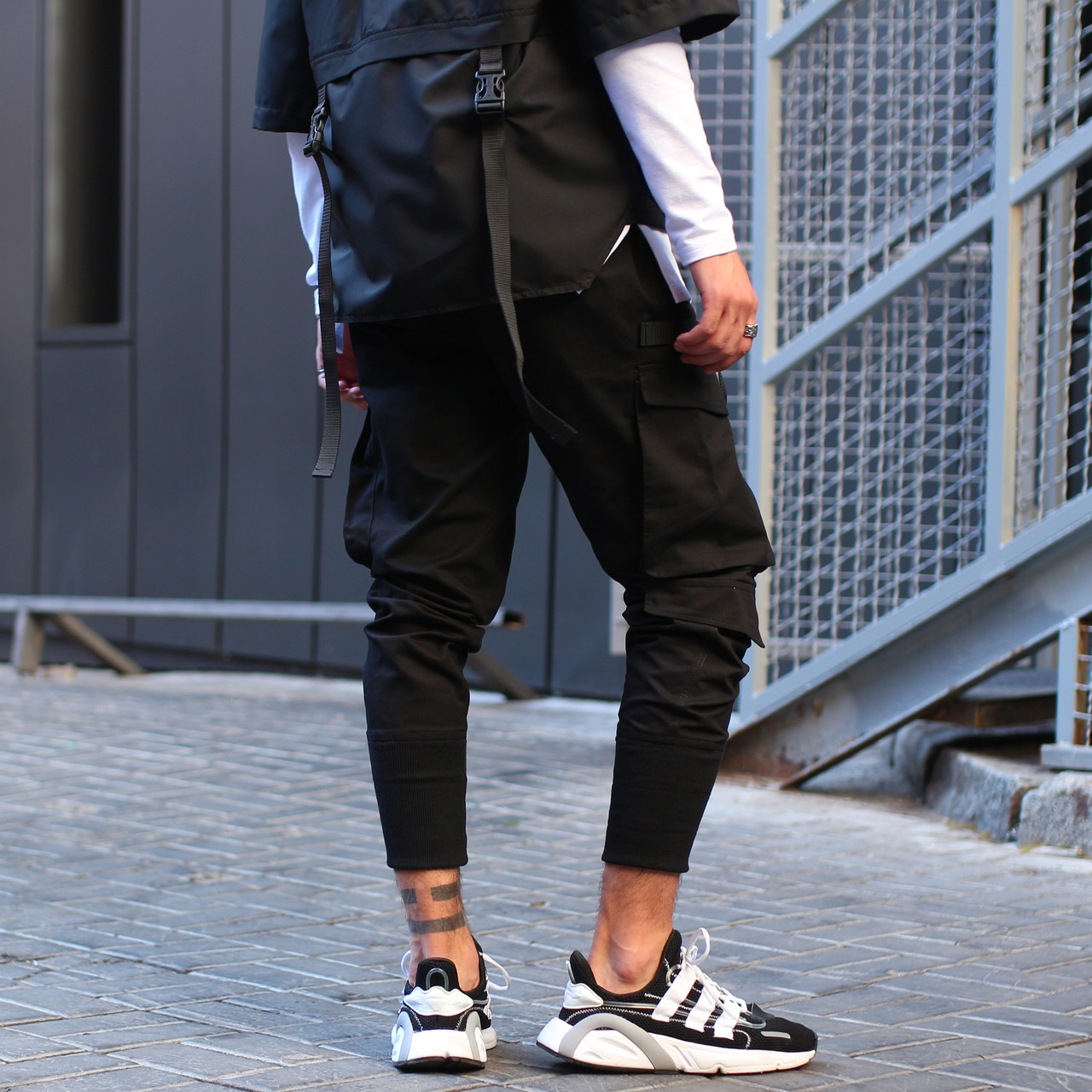 Штаны карго мужские черные бренд ТУР модель Барака (Baraka) TURWEAR - Фото 4
