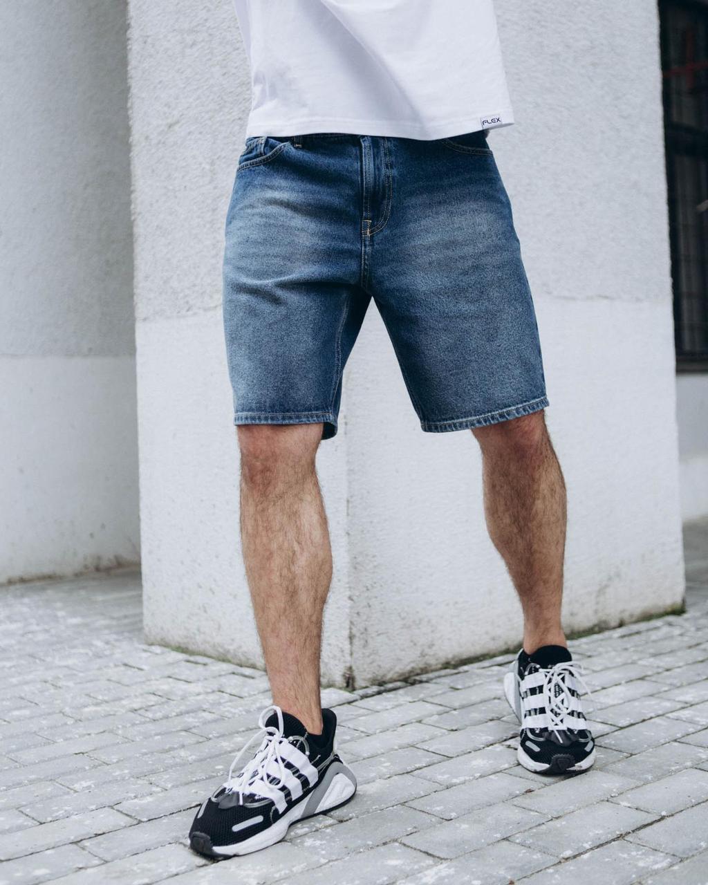 Шорти джинсові чоловічі Деним від бренду TURWEAR - Фото 5