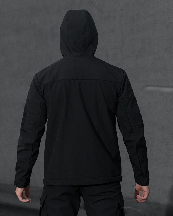 Куртка Softshell BEZET Робокоп 2.0 черный - Фото 7