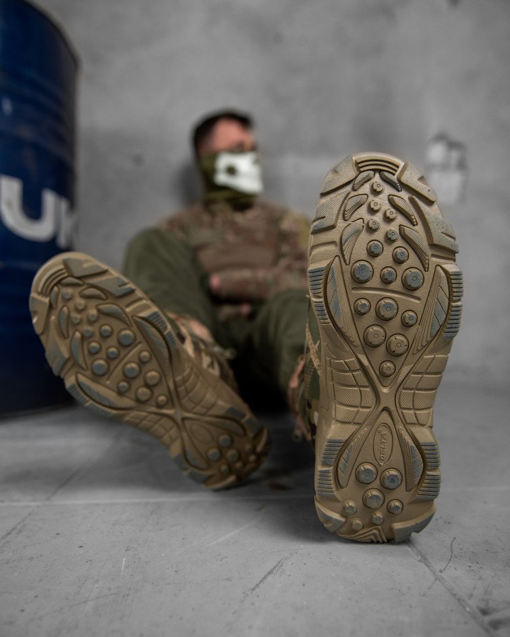 Тактичні черевики monolit cordura мультикам SOLD-OUT - Фото 4