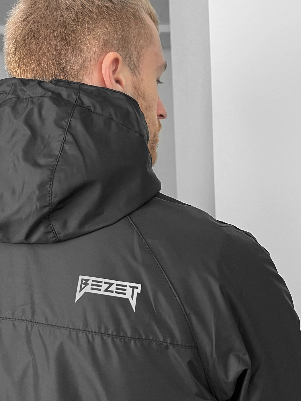 Куртка вітровка BEZET Basic чорний - Фото 6