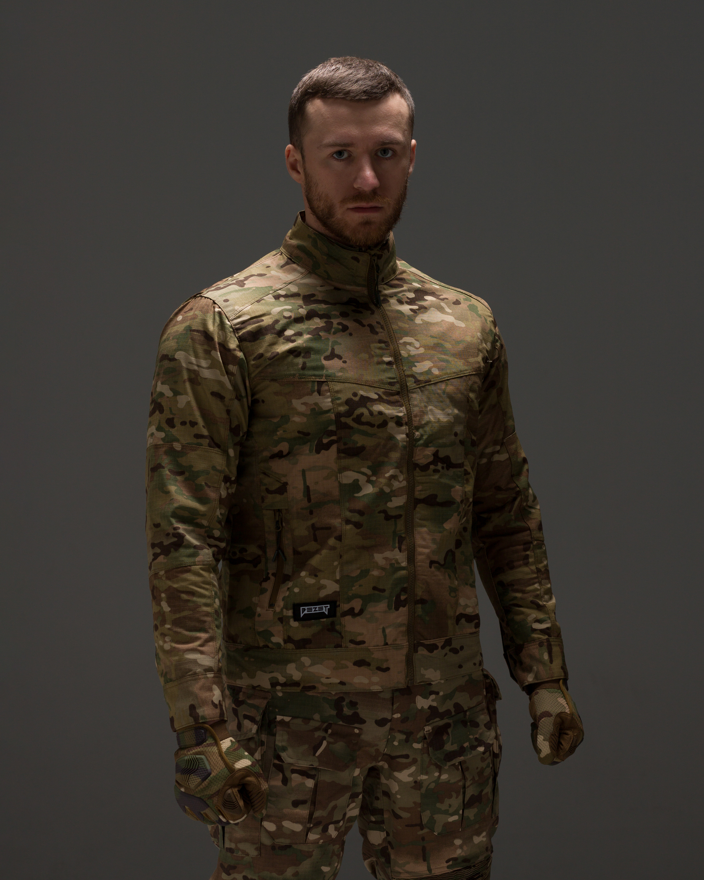 Куртка вітровка тактична BEZET Shooter камуфляж