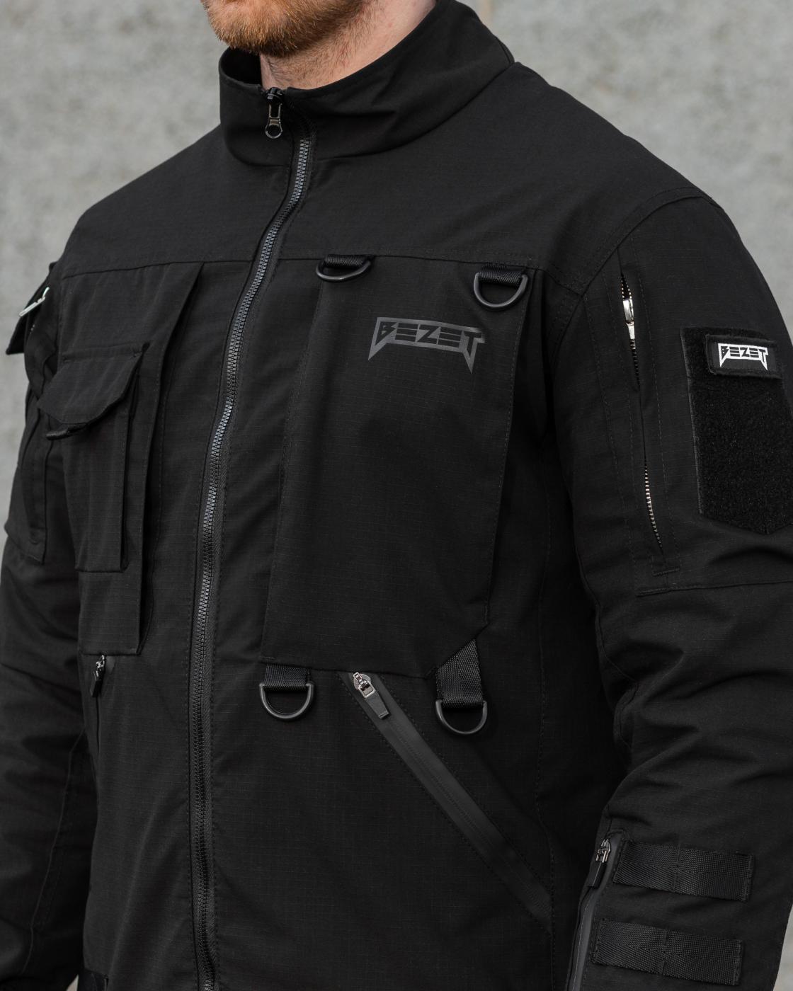 Куртка BEZET Блокпост чорний - Фото 21